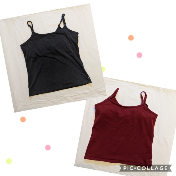 Bundle of 2 Nursing Tanks EUC - Picture 1 of 5